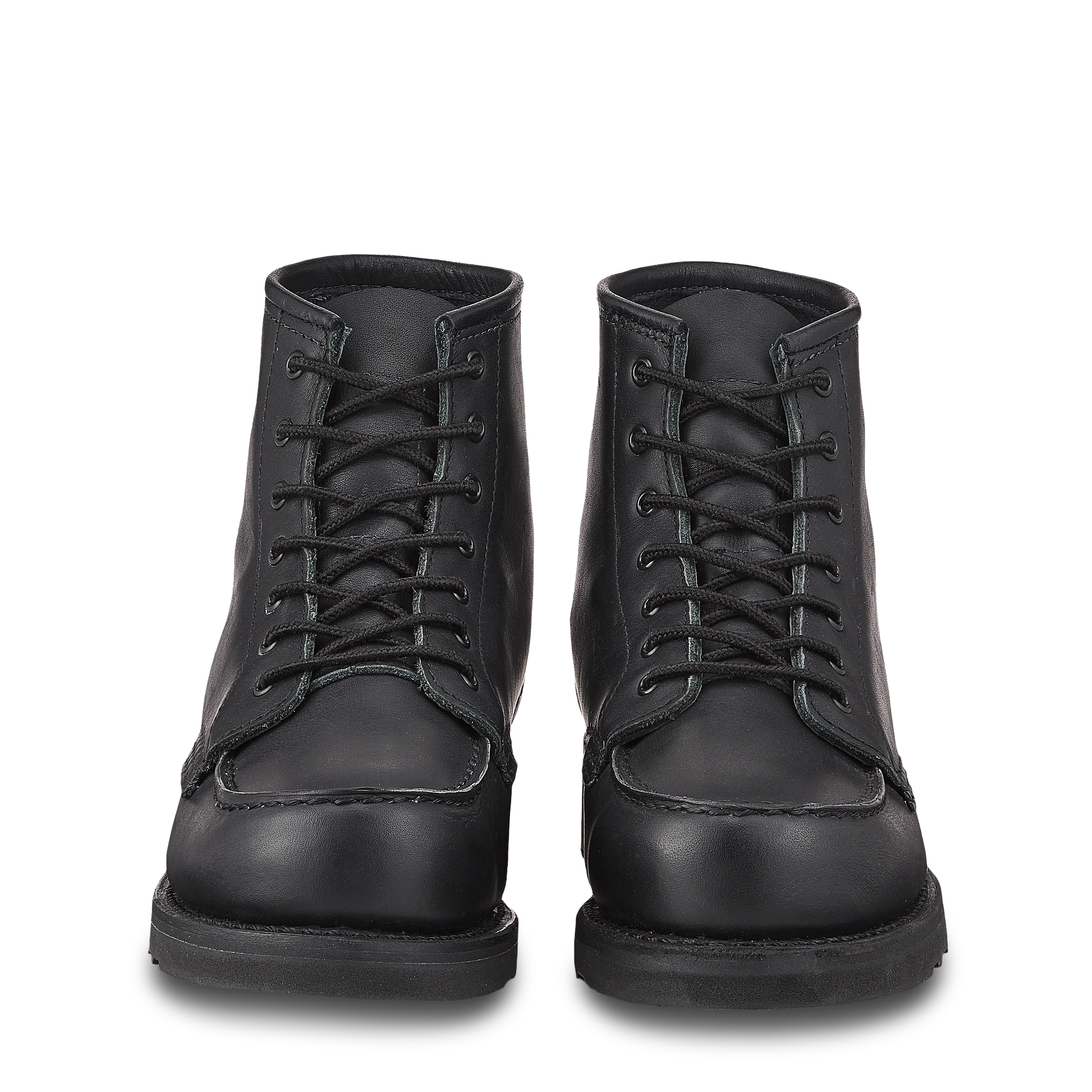 Black Boundary Babes: Moc Toe Boots That Define Your Hustle